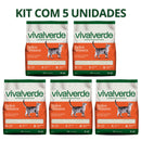 Kit Areia Viva Verde Biodegradável - Grãos Grossos (Nova Embalagem) - Super Premium para gatos 20kg