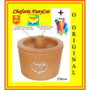 Bebedouro Fonte Gatos Cerâmica 3 Litros Chafariz - Luxo
